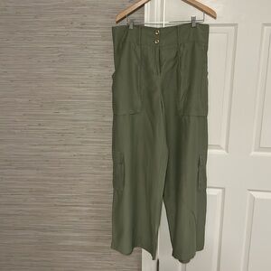 Flowy Wide Leg Karen Millen Trousers, Size 14
